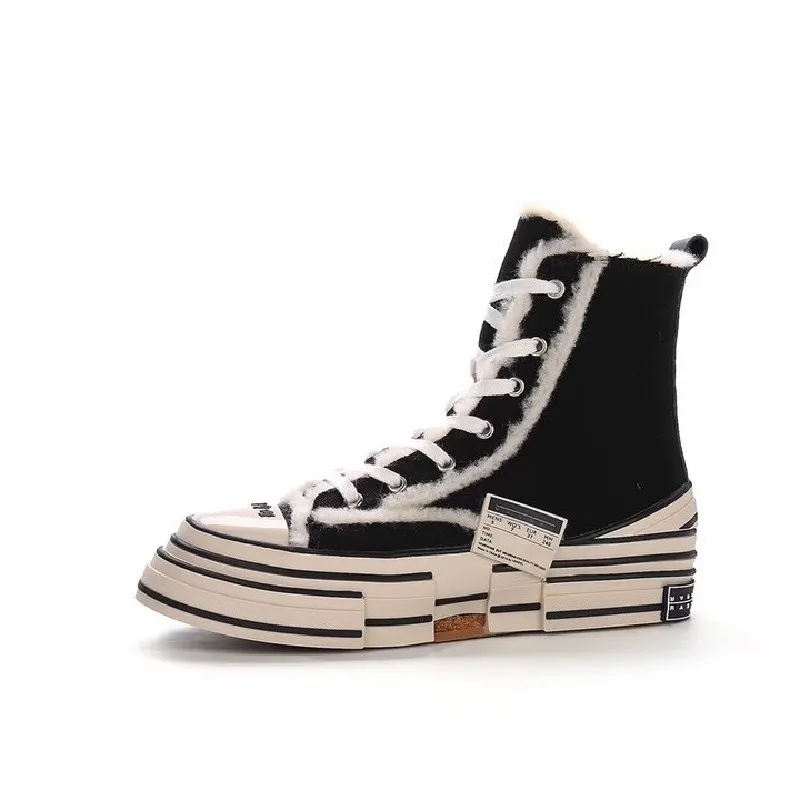 

Prova Perfetto 2020 модные плоские повседневные туфли, трендовые тканевые Туфли с круглым носком на шнуровке, с мелким мехом, шерстяные Нескользящие...