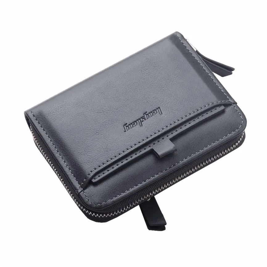 Кошелек Кожаный минималистичный Женский Мужской Новый мини маленький складной