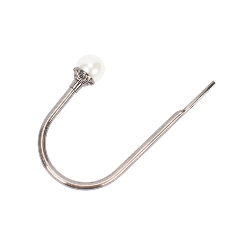 Большой со стразами и жемчугом Шторы держать с завязкой сзади крюк Держатель