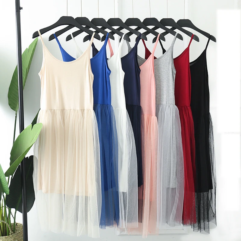 Платье комбинация нижнее белье под платье Нижняя юбка женское сексуальное