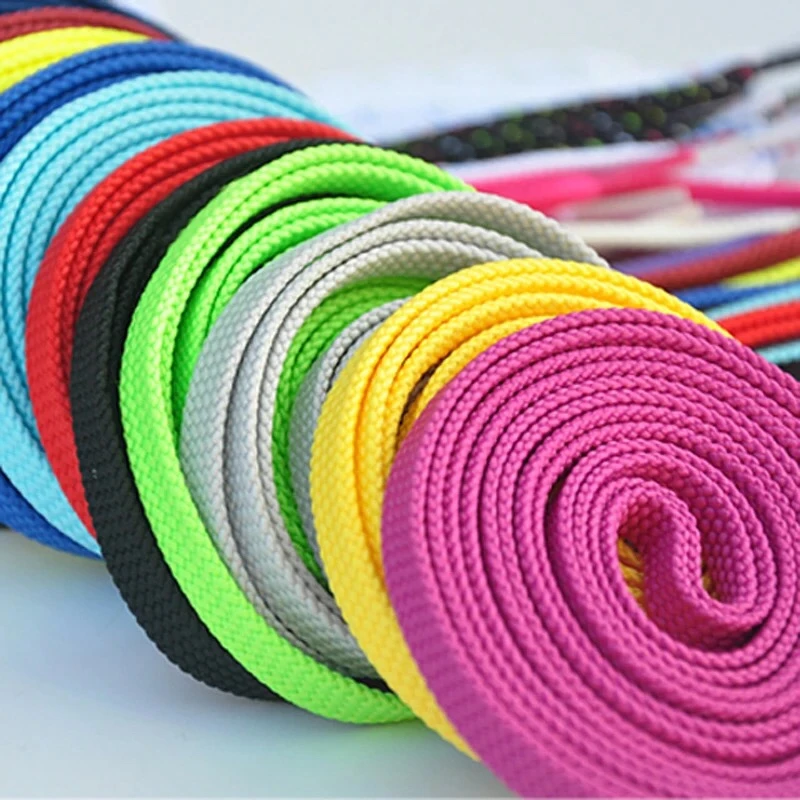 1 pair of flat lace exquisite high-quality polyester laces fashion sports casual shoes laces solid flat laces 26 colors classic