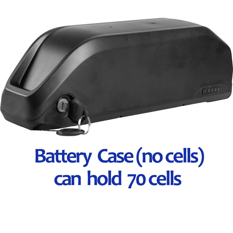 Case 70cells Электрический велосипед 36 В 10,4-31,5 Ач SAMSUNG LG ячейка литиевая батарея для 8FUN Mid привод двигателя BBS02 литий-ионная батарея Ebike аккумулятор чехол - Цвет: Case 70cells