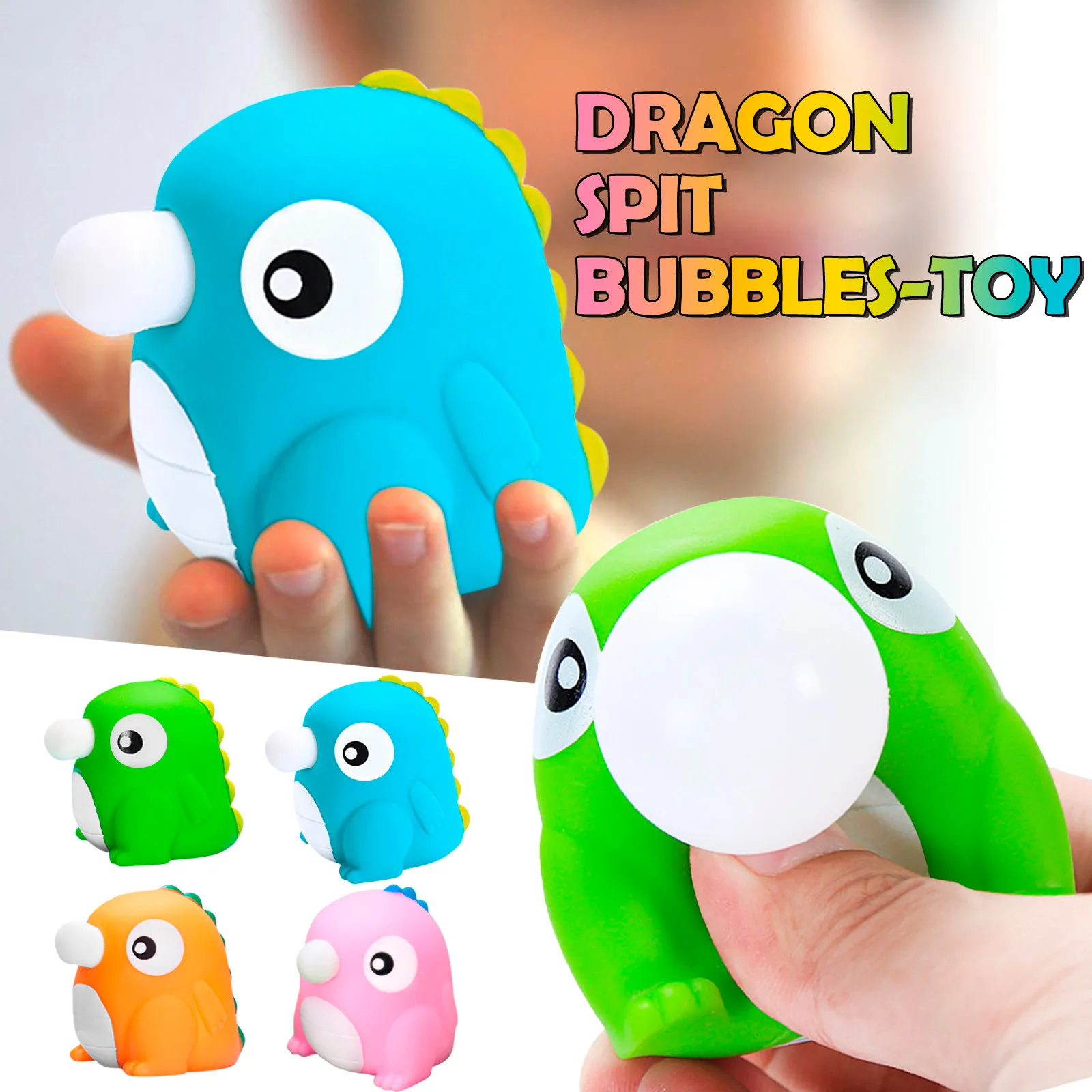 

Детские игрушки, игрушка в виде дракона, простой диммер, снятие стресса, сжимание пузырьков, игрушка, сжимаемая и пузырьковая игрушка, антис...