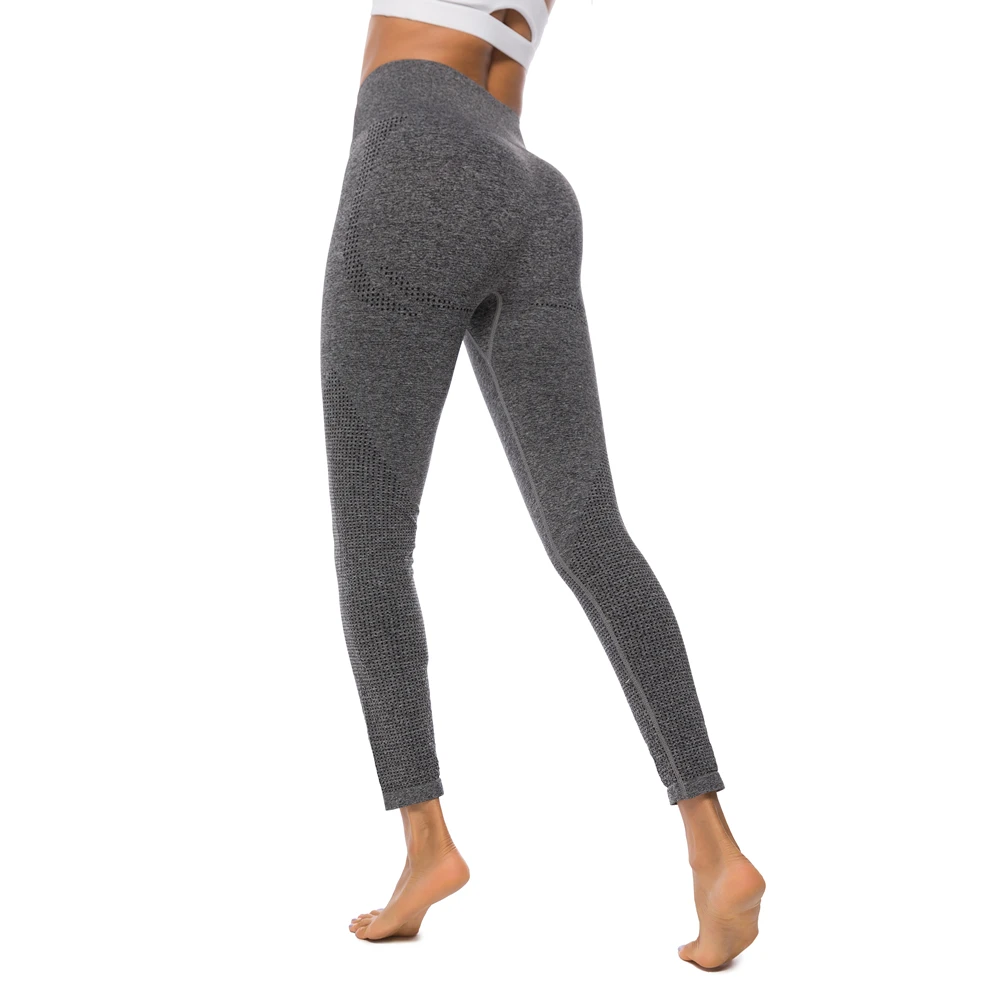 Различные однотонные женские Леггинсы для йоги фитнеса Бесшовные штаны с