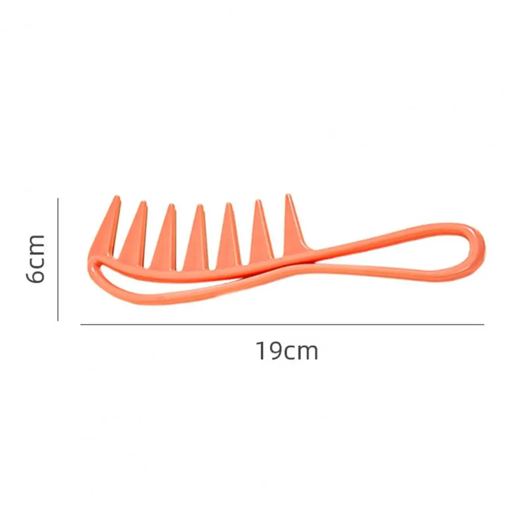 50% горячая Распродажа гребень для укладки волос ярких цветов акулий зуб полый