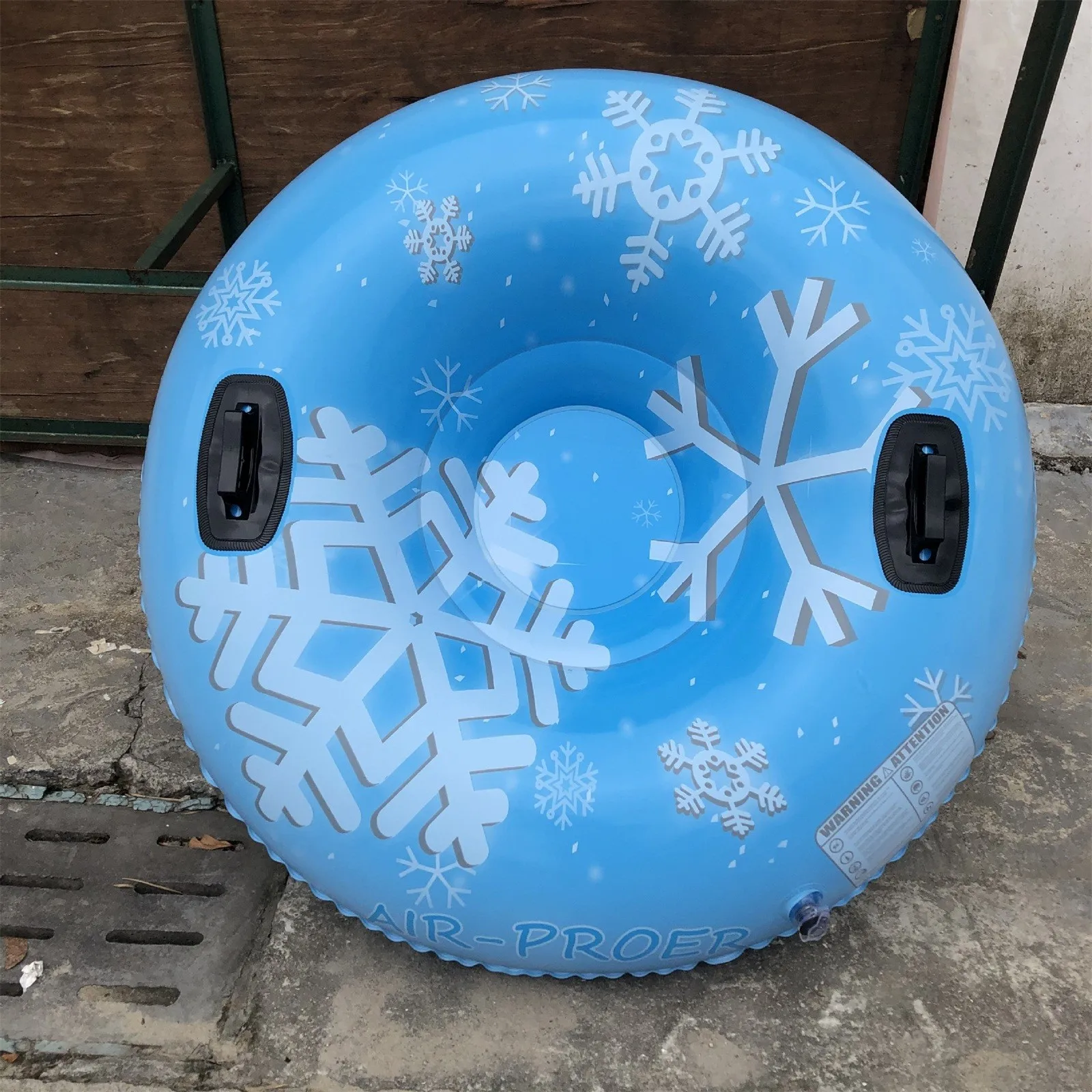 

Floated Skiing Board Ski Circle With Handle Inflatable Durable Outdoor Children Adult Snow Tube Skiing Equipments Snow Toy