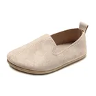 Мокасины для мальчиков и девочек, удобные лоферы, мягкая подошва, плоская подошва, повседневная обувь для малышей, 4 цвета, 22-33, на весну