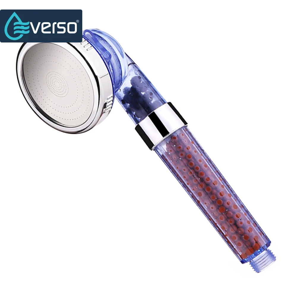 EVERSO 3 файла Ручной душ ручная душевая головка водосберегающая водопада|handheld shower