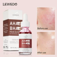 30ml peeling solution acid facial serum aha 30 bha 2 remove acne scars essence niacinamide hyaluronic essence face serum