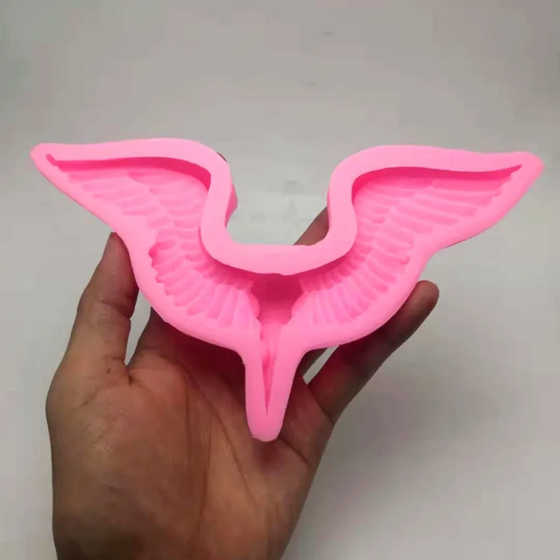 Силиконовая форма для самостоятельного изготовления 3d крыльев гипсовая смола