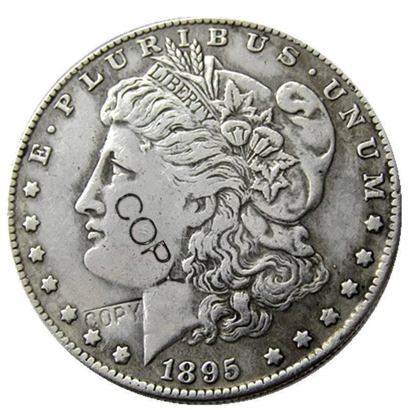

US Coins 1895 Morgan Dollar copy Coins Silver Plated
