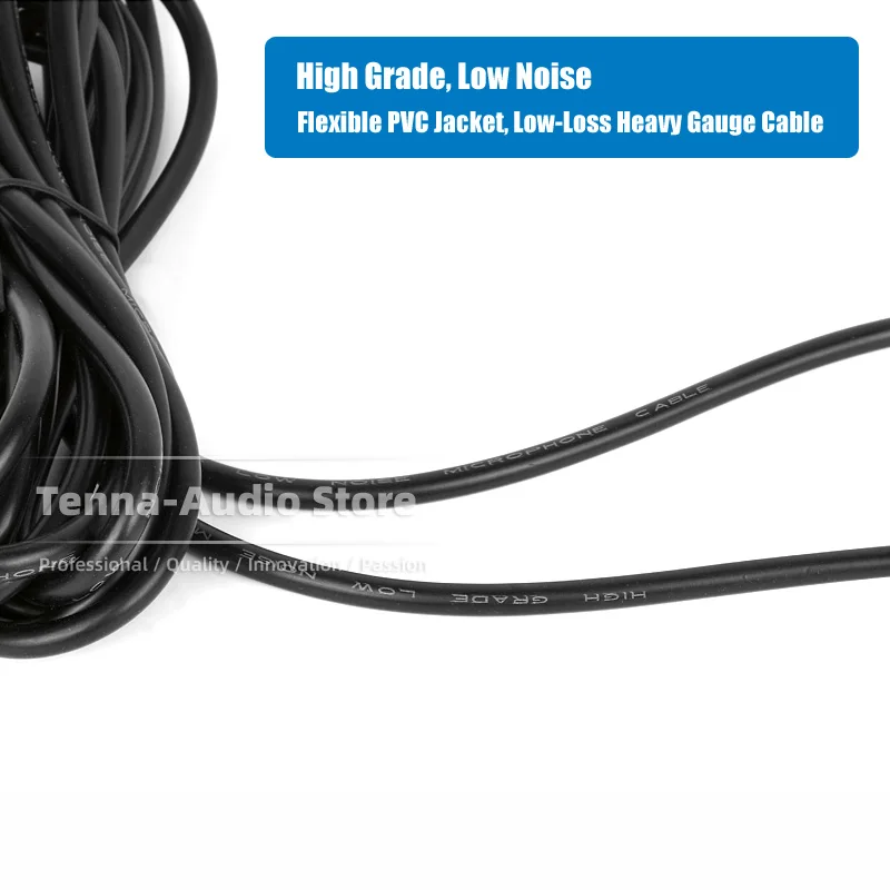 Шнур XLR «мама» на разъем 6,3 мм, штекер, совместимый с Shure Beta 57A 87A BETA57A BETA87A, штекер микрофона, аудиокабель (art.: 3920baae89b49) - 3920baae89b49