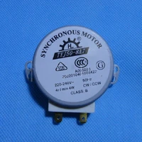 microwave oven turntable synchronous motor 4w ac 220 240v 4 rpm cwccw