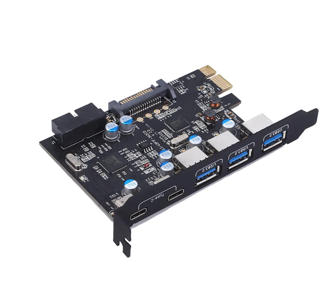 карта расширения uls pci e usb 30 5 портов