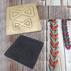 Деревянный Нож для высечки, неограниченный Сращивание, сумка через плечо, нож для высечки YY1130, совместимый с большинством ручных высечек