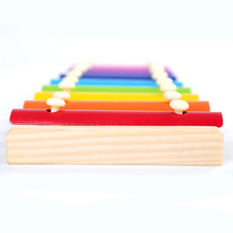 Музыкальный инструмент игрушка с деревянным каркасом ксилофон развивающие