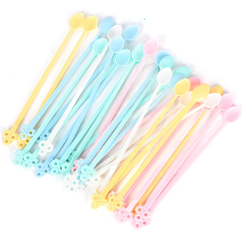

30PCS Stirring Stick DIY Plastic Facial Face Mask Stick Cream Mixing Spatulas Spoon Makeup Cosmetic Make Up Tools