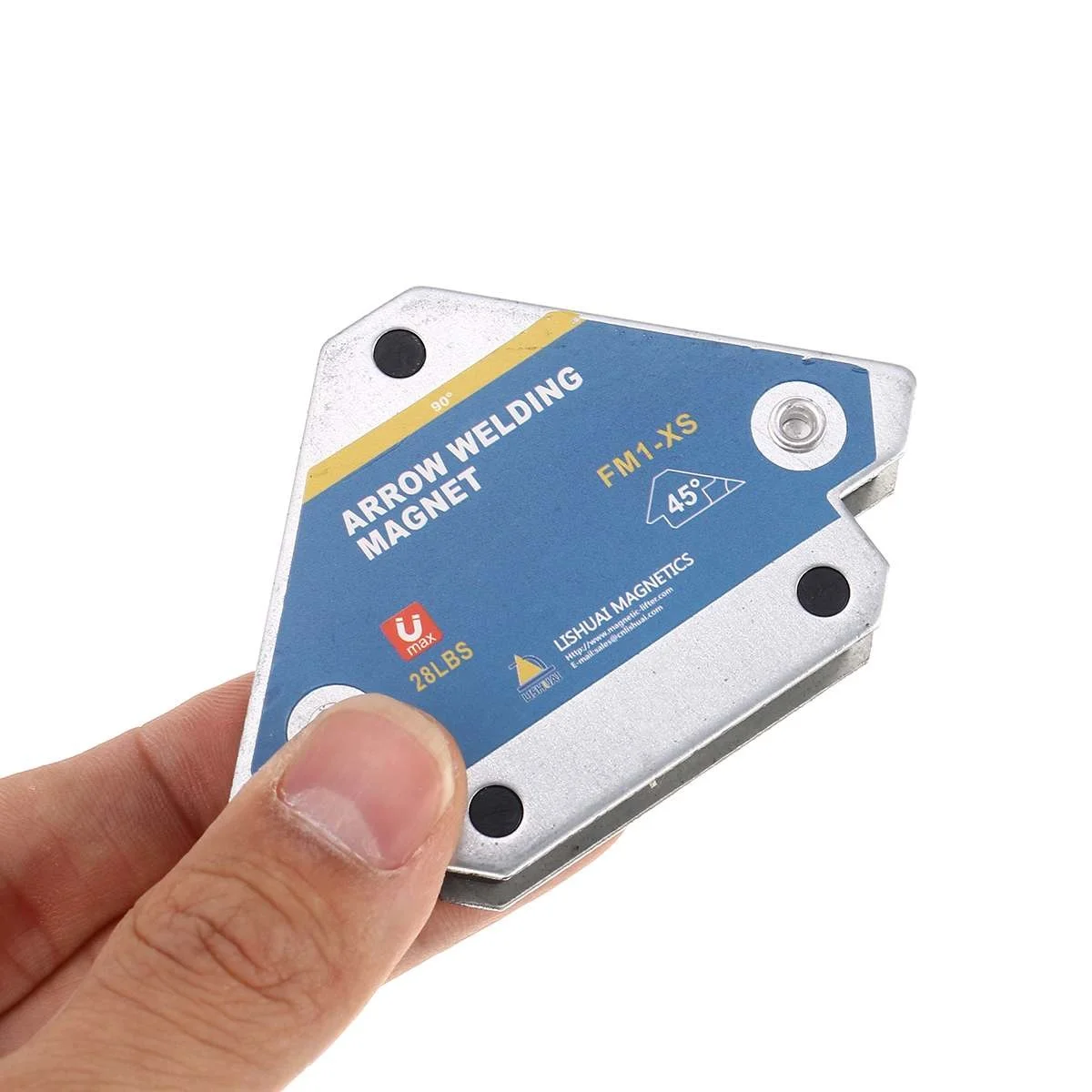 

4pcs Magnetic Welding Holders Multi-angle Solder Magnet Weld Fixer Positioner Ferrite Holding Auxiliary Locator Tools