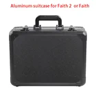 Алюминиевая коробка Faith 2 для дистанционного управления дроном, водонепроницаемые аксессуары для хранения, чемодан, сумка, БПЛА, Противоударная Защитная сумка для переноски