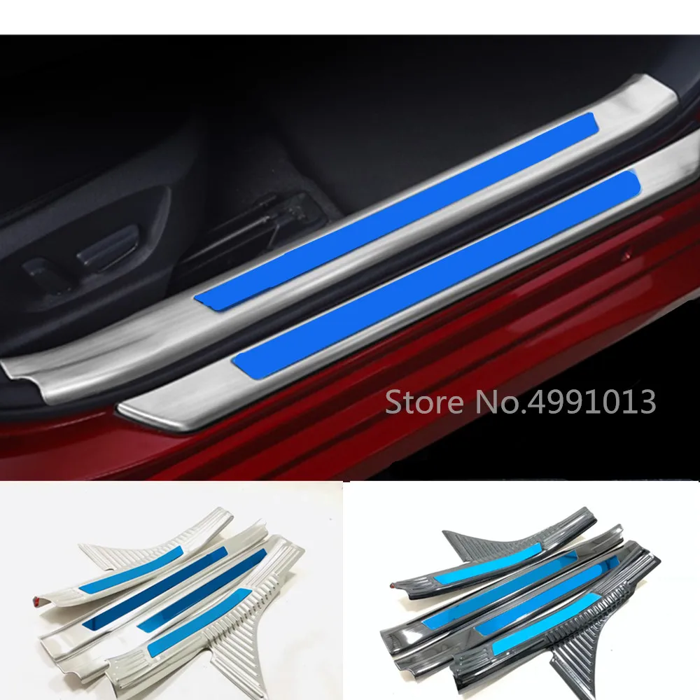 

Накладка на порог для Toyota Avalon XX50, 2018, 2019, 2020, из нержавеющей стали