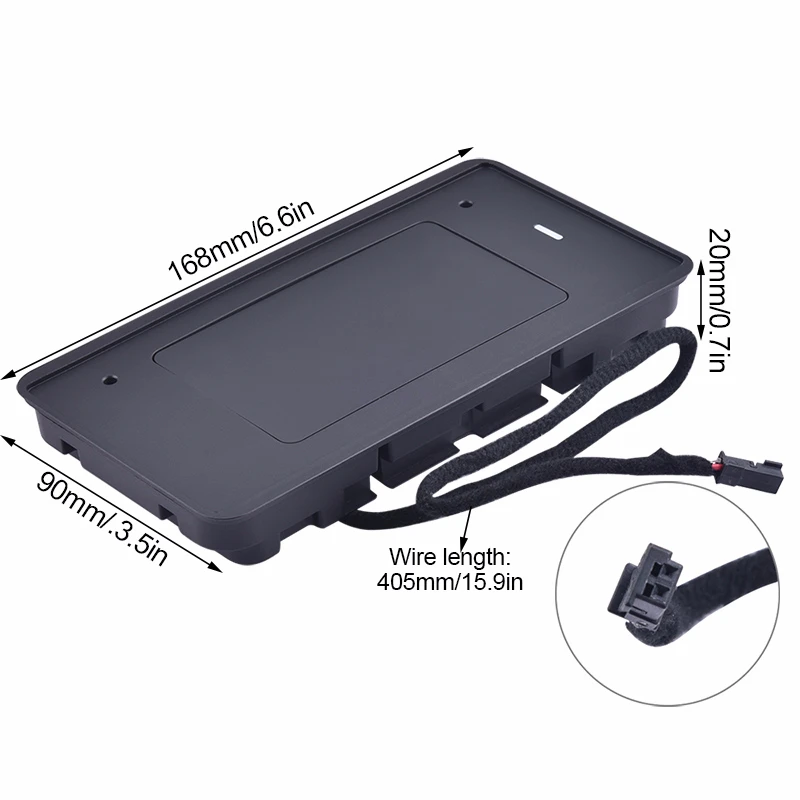 NS Modify автомобильное QI Беспроводное зарядное устройство Быстрая зарядка Панель