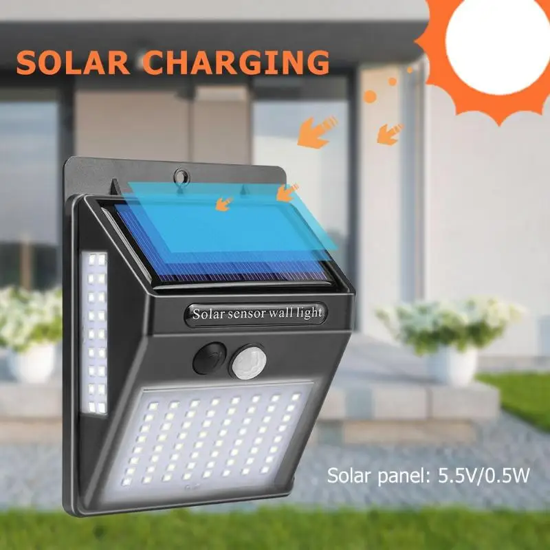 Настенный светильник светодиодный водонепроницаемый с датчиком