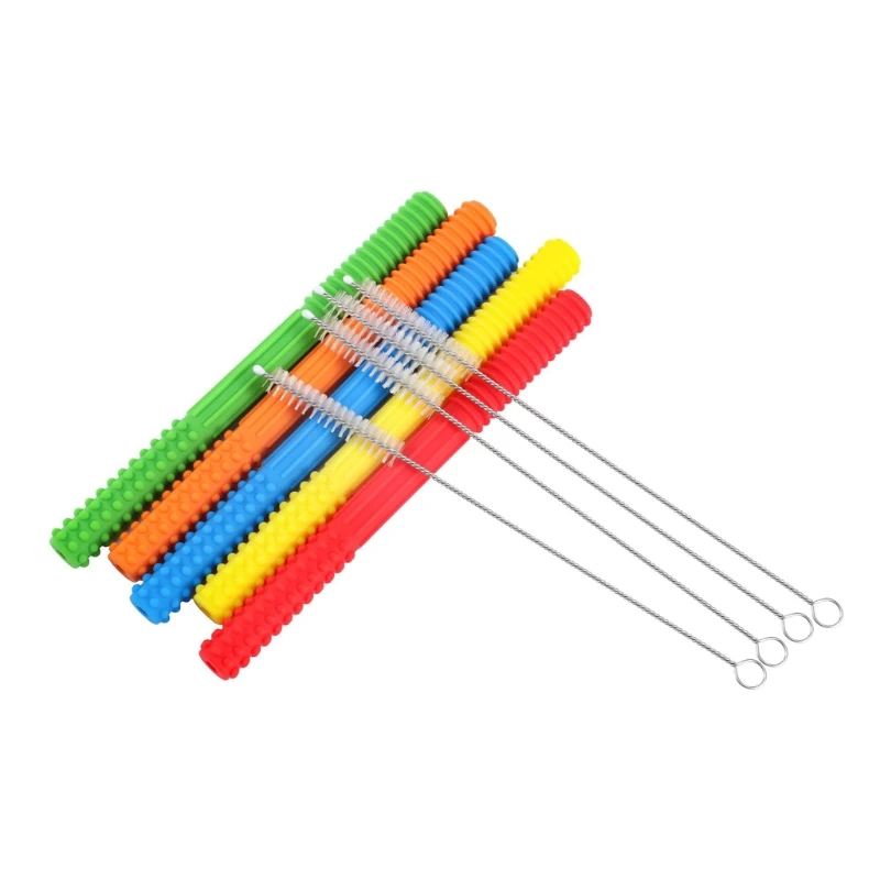 

Baby Teether Silicone Grabber Kids Teethers Teething Toy for Children Autism P31B