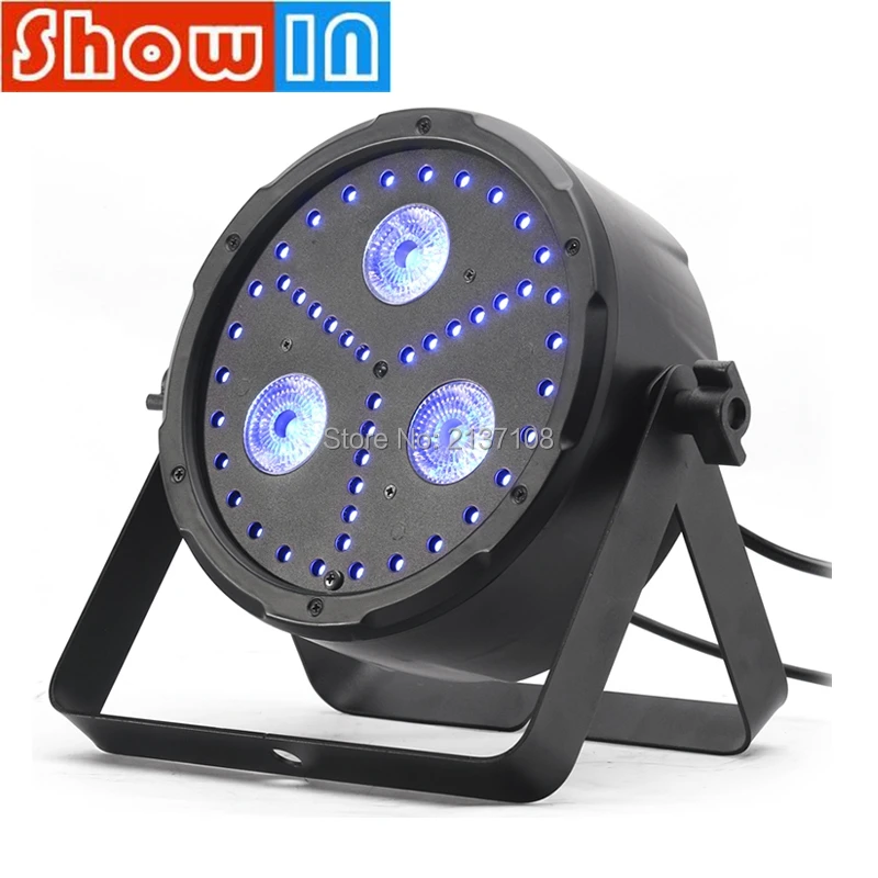 3*8 Вт RGBUV SMD Lyre светодиодный светильник Par Licht Luz Дискотека DMX Luce DJ Disco Family вечерние Pro