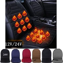12v/24v Electric Heated Car Seat Cover Keep Warm For Winter Heating Car Seat Cushion Cover Quality Guarantee E1 X35