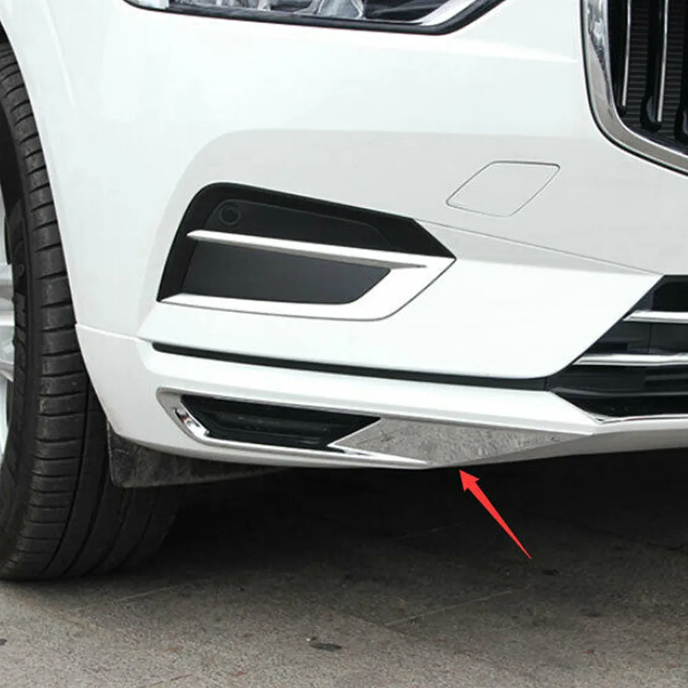 

2X Front Fog Lamp Frame Fog Lamp Decorative Sequins Cover Auto Replacement Exterior Parts Lamp Hoods For Volvo 2018 XC60