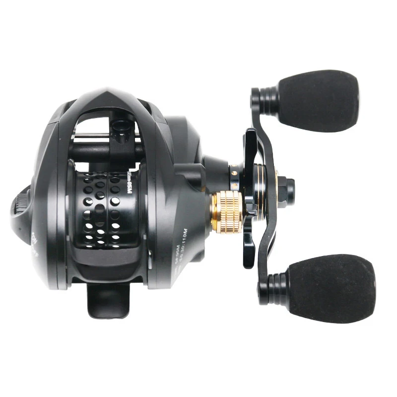 

Light Weight Baitcast Reels AKS150 Metal Frame CNC Shallow Spool for Fishing Micro Object 6+1BB 7.2:1 8kg Max Drag