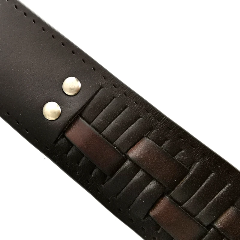 Ремень из натуральной воловьей кожи мужской модный роскошный дизайн