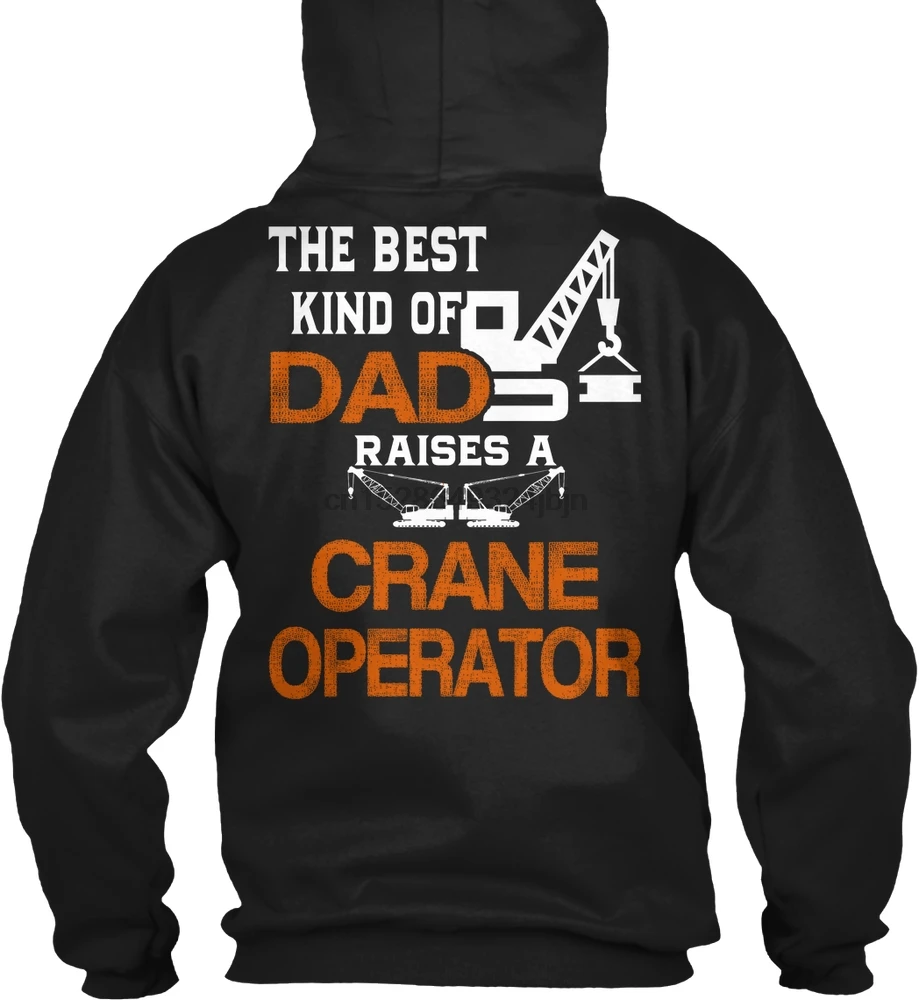 Мужская толстовка с длинным рукавом лучший папа поднимает Журавля женская