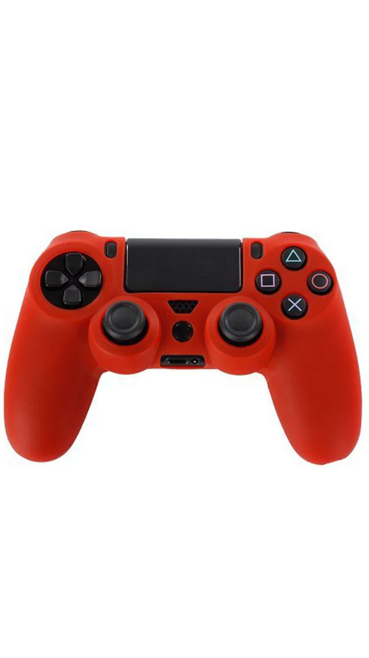 Защитный чехол s для контроллера PS4 силиконовый чехол для контроллера PS4 водонепроницаемый Противопылевой нескользящий корпус игровой консоли - Цвет: Red