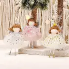 Подвеска в виде мешка ангела, декоративная модная ткань, украшение для рождественской комнаты, Кукольное украшение для фестиваля