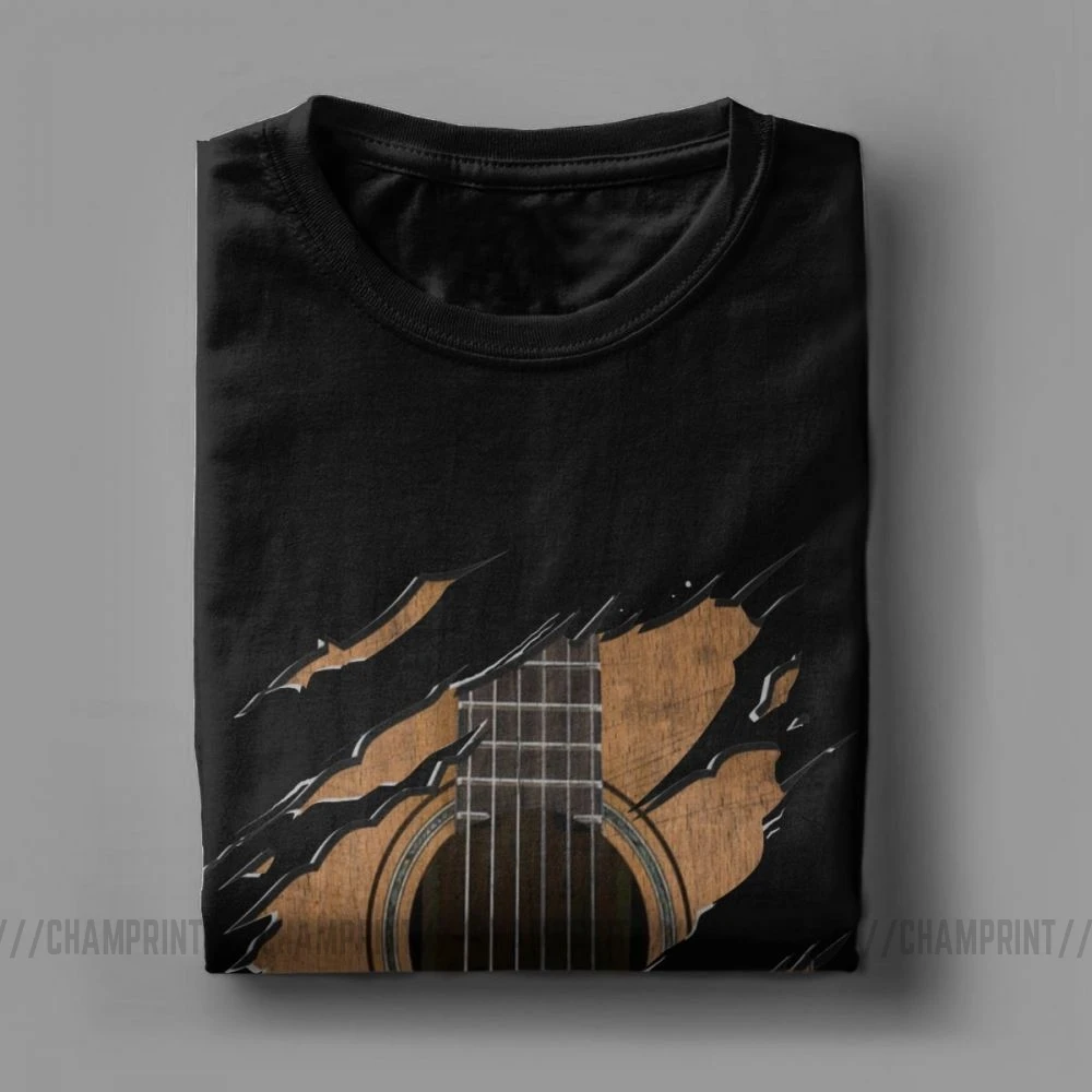 Мужские футболки RIP Guitar Винтаж короткий рукав музыка Razorback тройники с вырезом лодочкой одежда хлопок графическая футболка размера плюс Топы