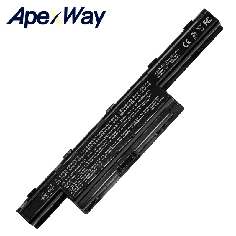 Аккумулятор ApexWay 9900 мАч для Acer Aspire 4250 4251 4252 4253 4339 4349 4352 4551 4552 4560G 4560 4625 4733Z 4738 |