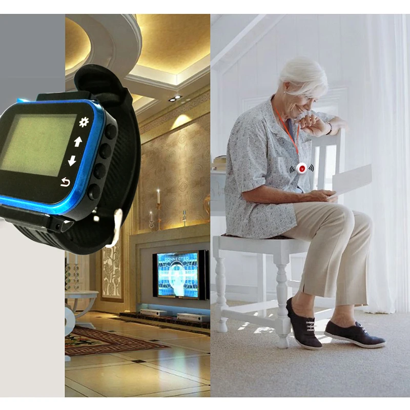 Система вызова с кнопками для обслуживания ресторанов 433 МГц | Компьютеры и офис