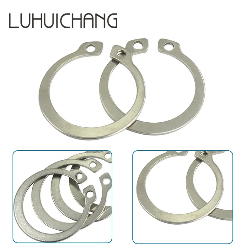 LUHUICHANG Gourd C Type Washer M19 M55 304 нержавеющая сталь type эластичное кольцо внешний стопорный
