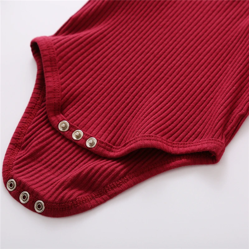 

2020 Newborn Long-sleeved Romper+Trousers+Headband 3pcs Ruffle Simple Solid Color Button Spring Clothing 5 colors