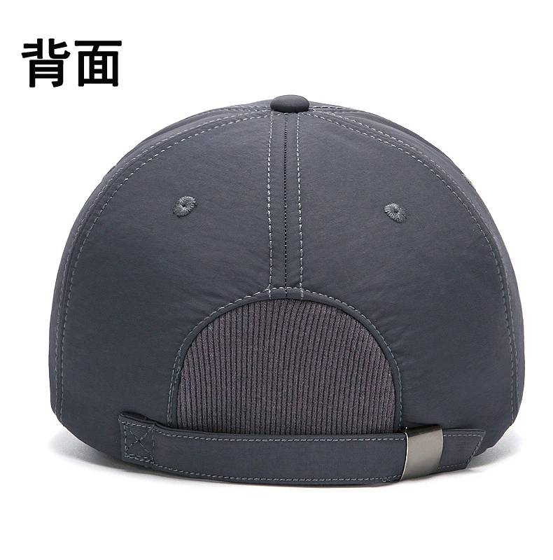 

Winter Dry Quickly Polyester Fitted Baseball Hat with Velvet Lining Big Head Men Outdoors Plus Size Sport Cap 56-60cm 60-66cm