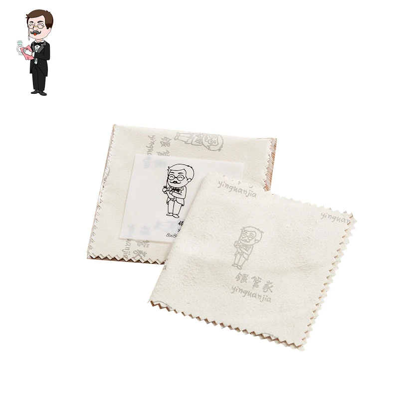 5 шт. серебряная ткань для очистки и дезактивации|Инструменты оборудование