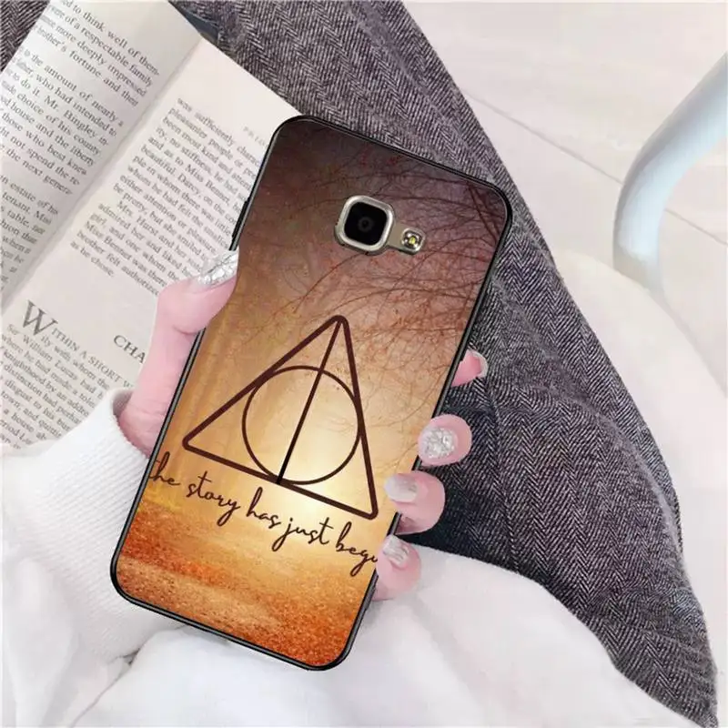

LJHYDFCNB Harries Potter Deer Black Phone Case For Samsung A 9 10 20 30 40 M20 S 30 31 J5 6 7 Plus