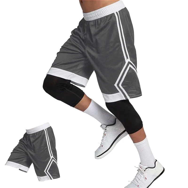

Men Running Shorts Jogging Gym Fitness Training Quick Dry Beach Short Pants Male Summer Sports Workout Bottoms Clothing