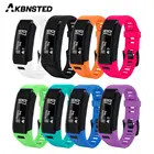 Сменный мягкий силиконовый браслет AKBNSTED, спортивный ремешок для смарт-часов Garmin Vivosmart HR, браслет Garmin, аксессуары