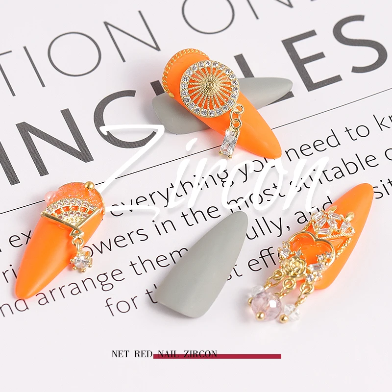 1 шт. блестящие Роскошные циркониевые Хрустальные Стразы 3D украшения для