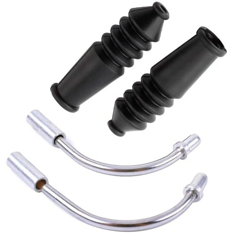 

Велосипедный тормозной наконечник, 4 шт., лапша 90 ° и лапша 110 °, набор для велоспорта, для типов дорожных и горных велосипедов