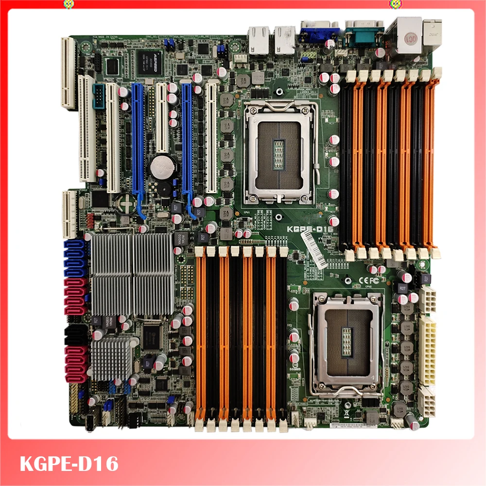 Оригинальная Серверная материнская плата для Asus KGPE D16 REV: 1 03 AMD G34 A650(R) G хорошее