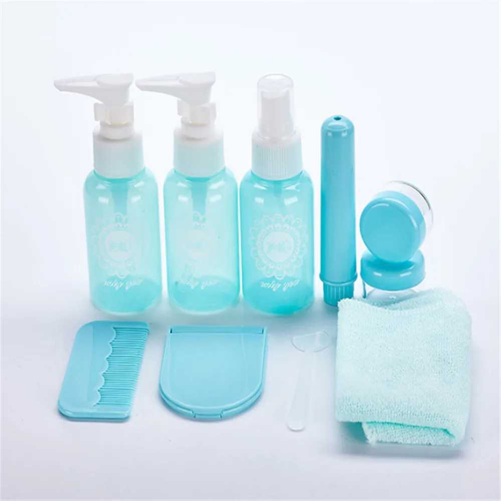 

7/10 шт., пластиковые прозрачные Бутылочки для косметики