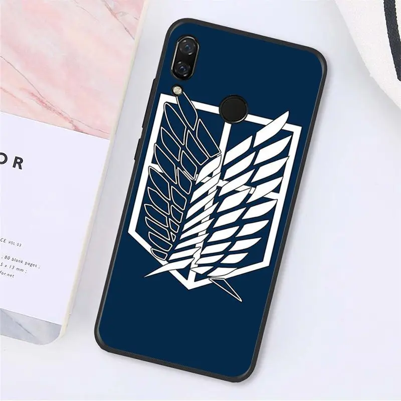 Чехол для телефона Yinuoda с японским аниме атакой на титанов Xiaomi Redmi Note 7 5 4 5plus 7A 6A note4